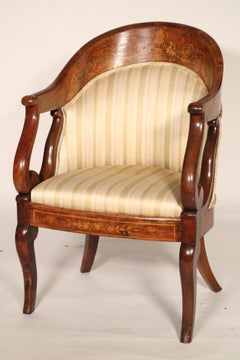 Pair of Charles X Gondola Form Bergeres