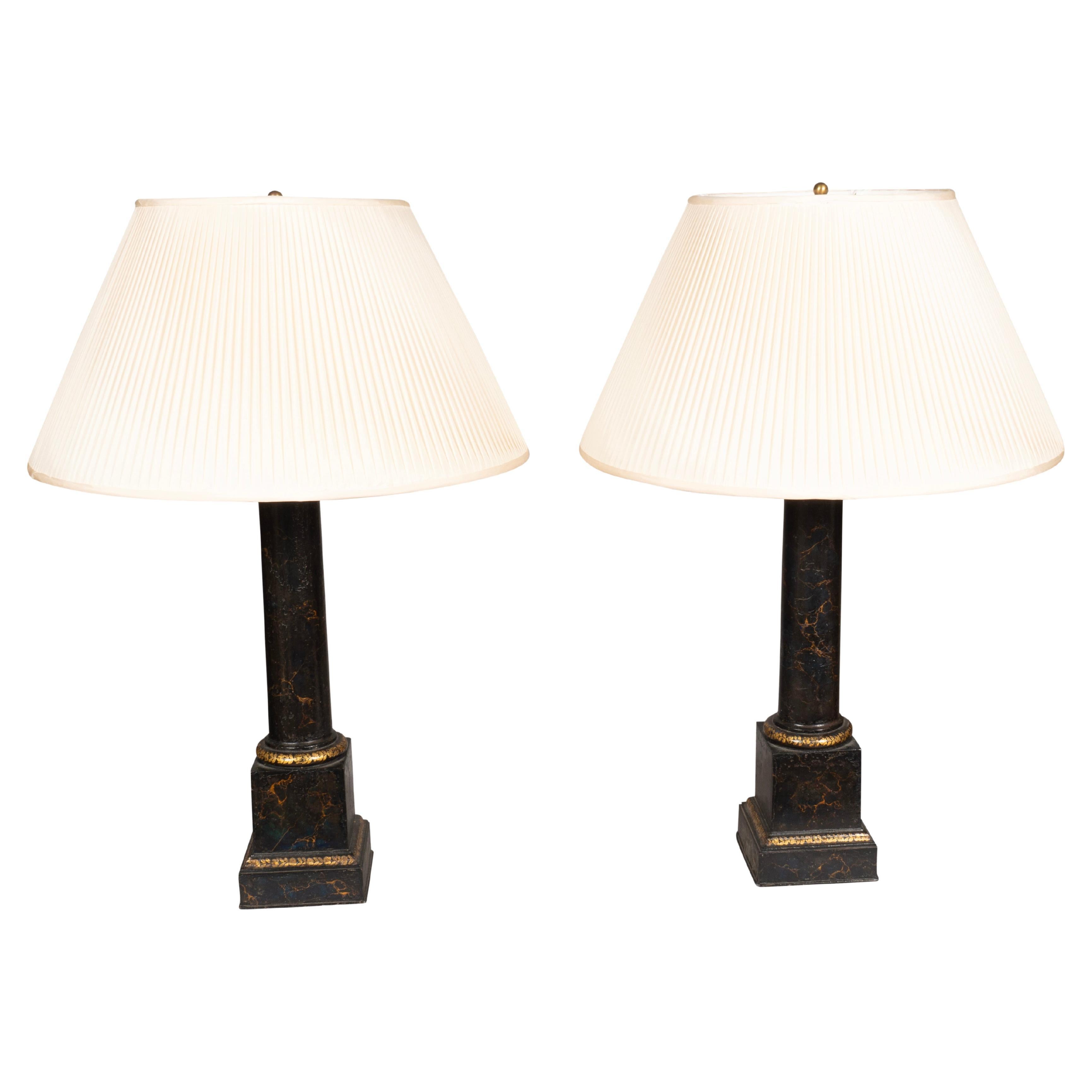 Charles X Table Lamps