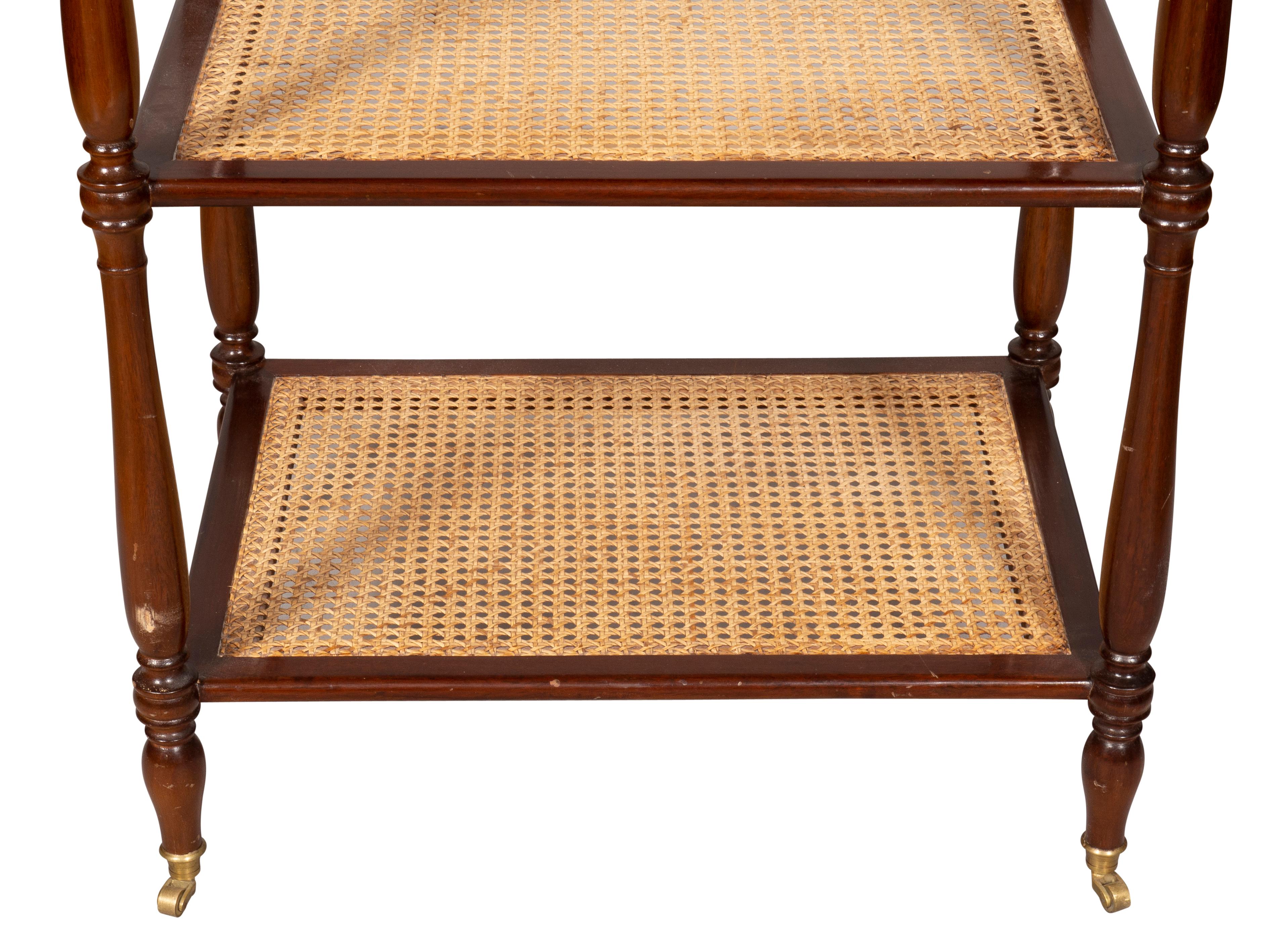 Pair of Charles X Style Mahogany Tables For Sale 7