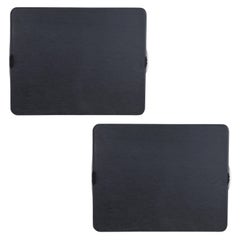 Pair of Charlotte Perriand 'Applique À Volet Pivotant' Wall Lights in Black