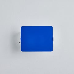 Pair of Charlotte Perriand 'Applique à Volet Pivotant' Wall Lights in Blue