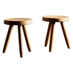 Charlotte Perriand Low Berger Stool — OAM