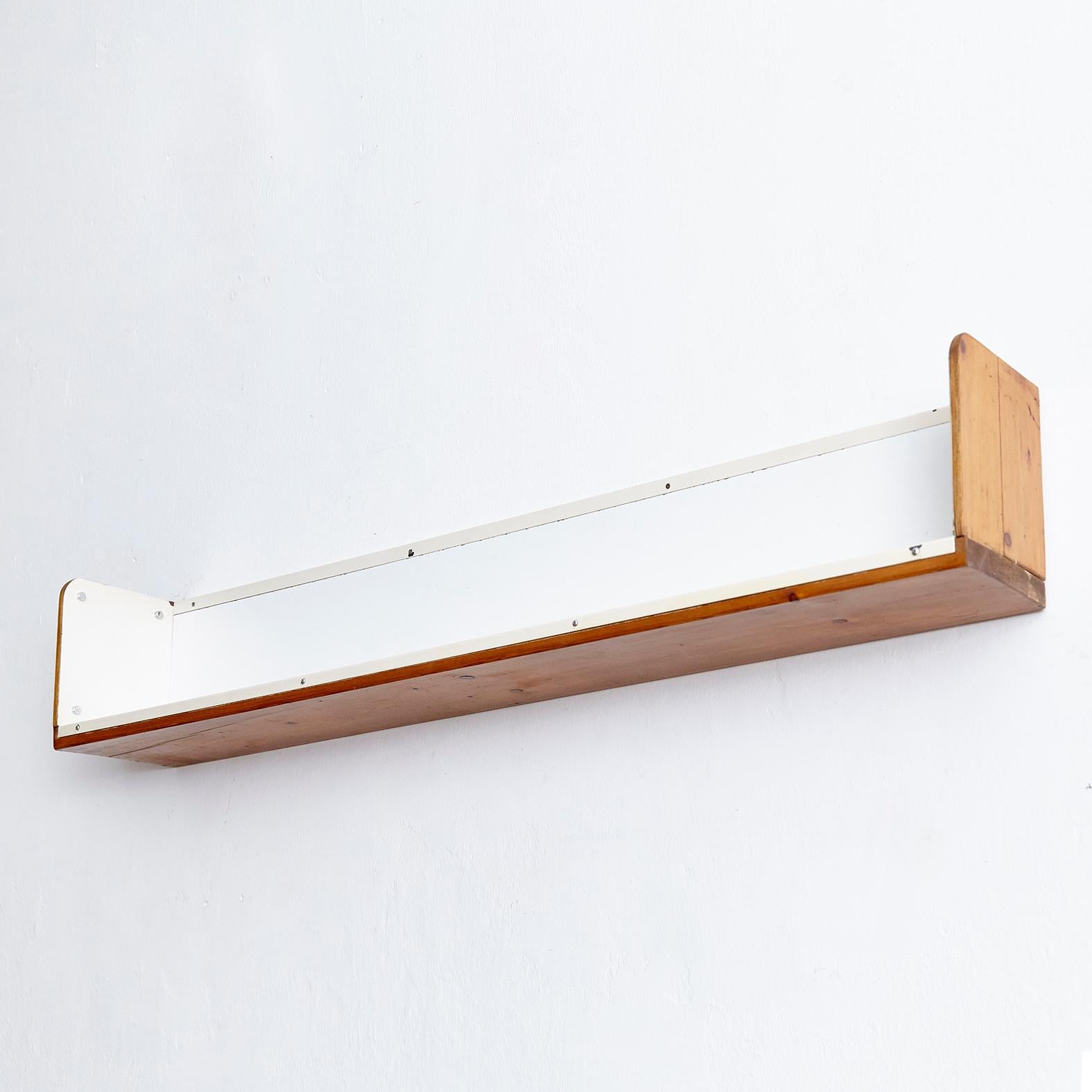Pair of Charlotte Perriand, Mid-Century Modern, Shelve for Les Arcs, circa 1960 7