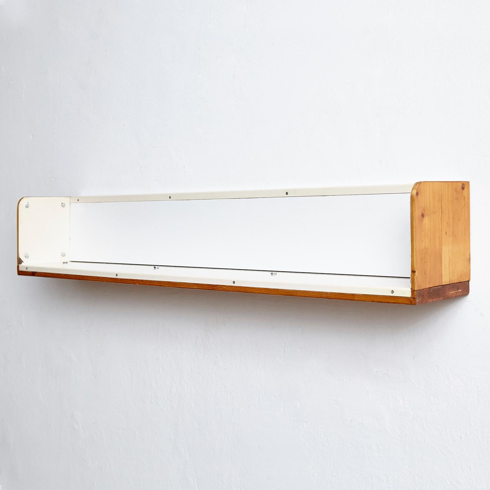 Mid-20th Century Pair of Charlotte Perriand, Mid-Century Modern, Shelve for Les Arcs, circa 1960