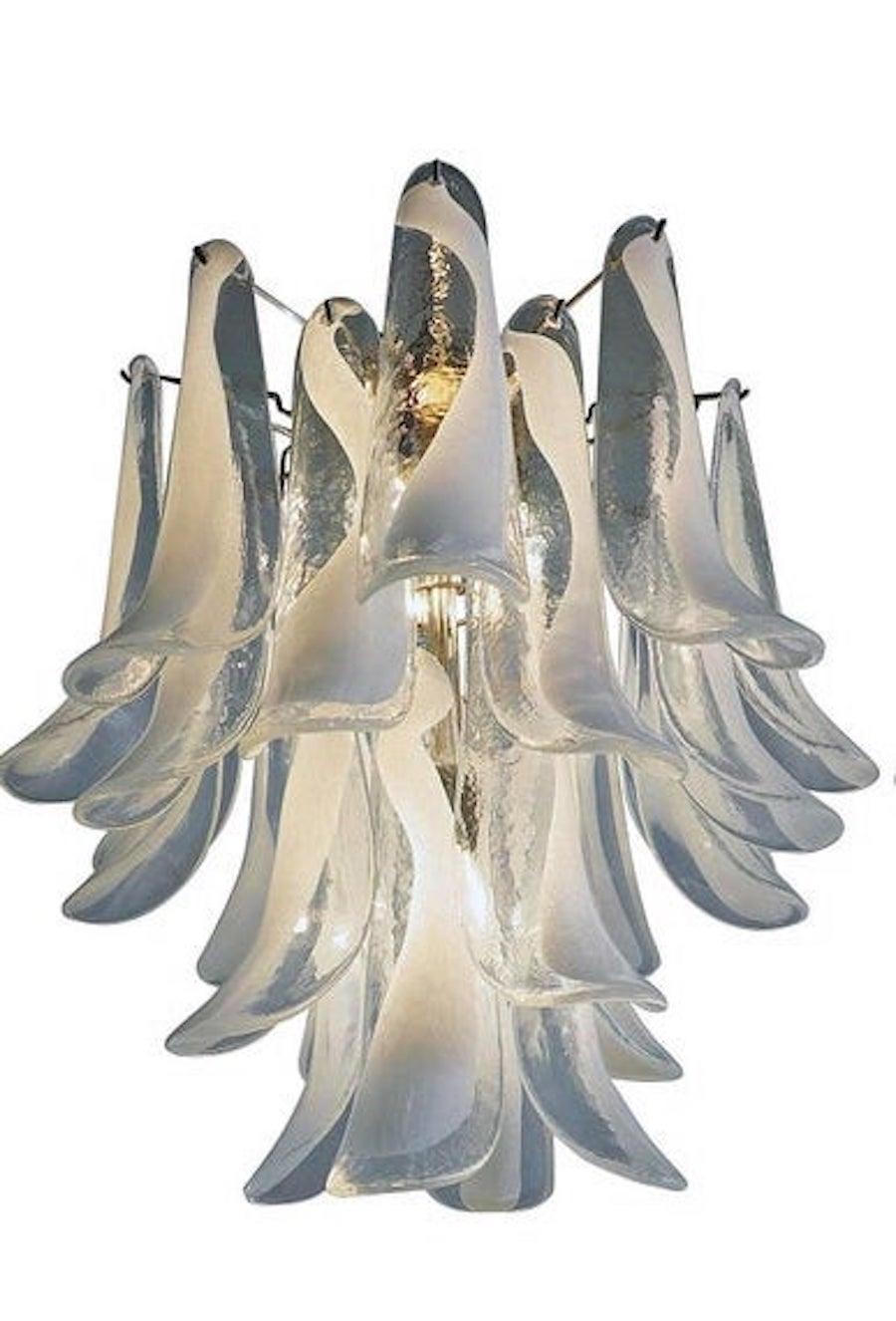 Pair of Charming Murano Chandelier, 1980s For Sale