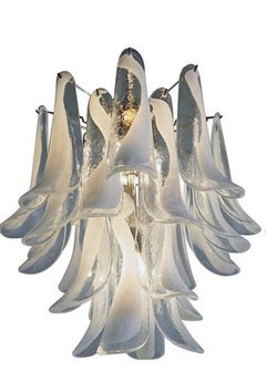 Pair of Charming Murano Chandelier, 1980s