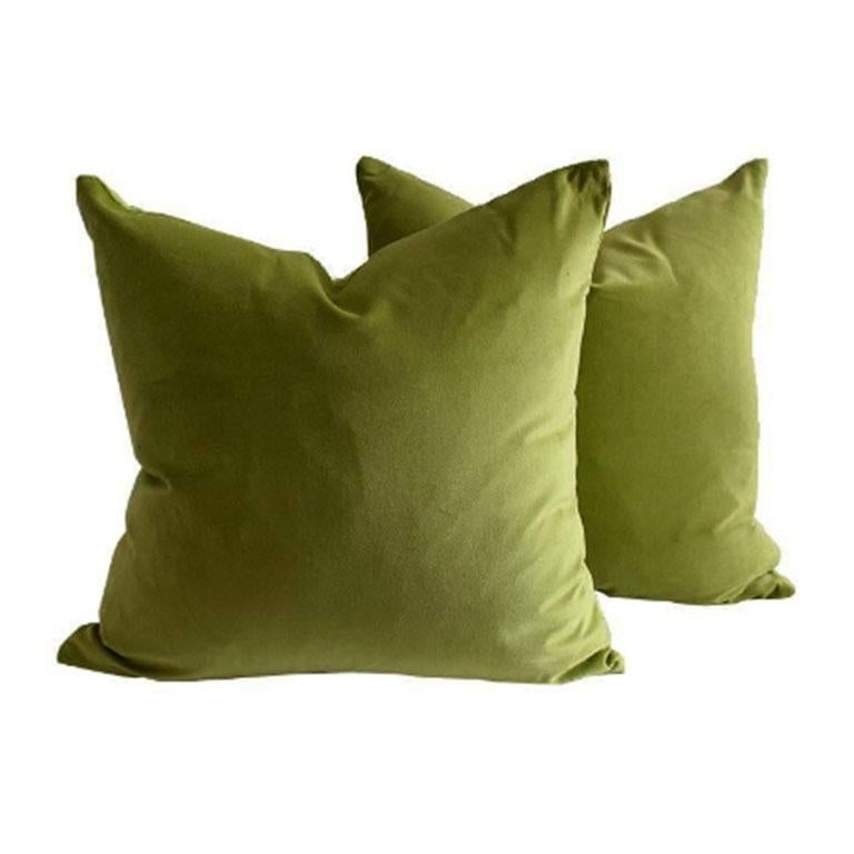 chartreuse pillow cases