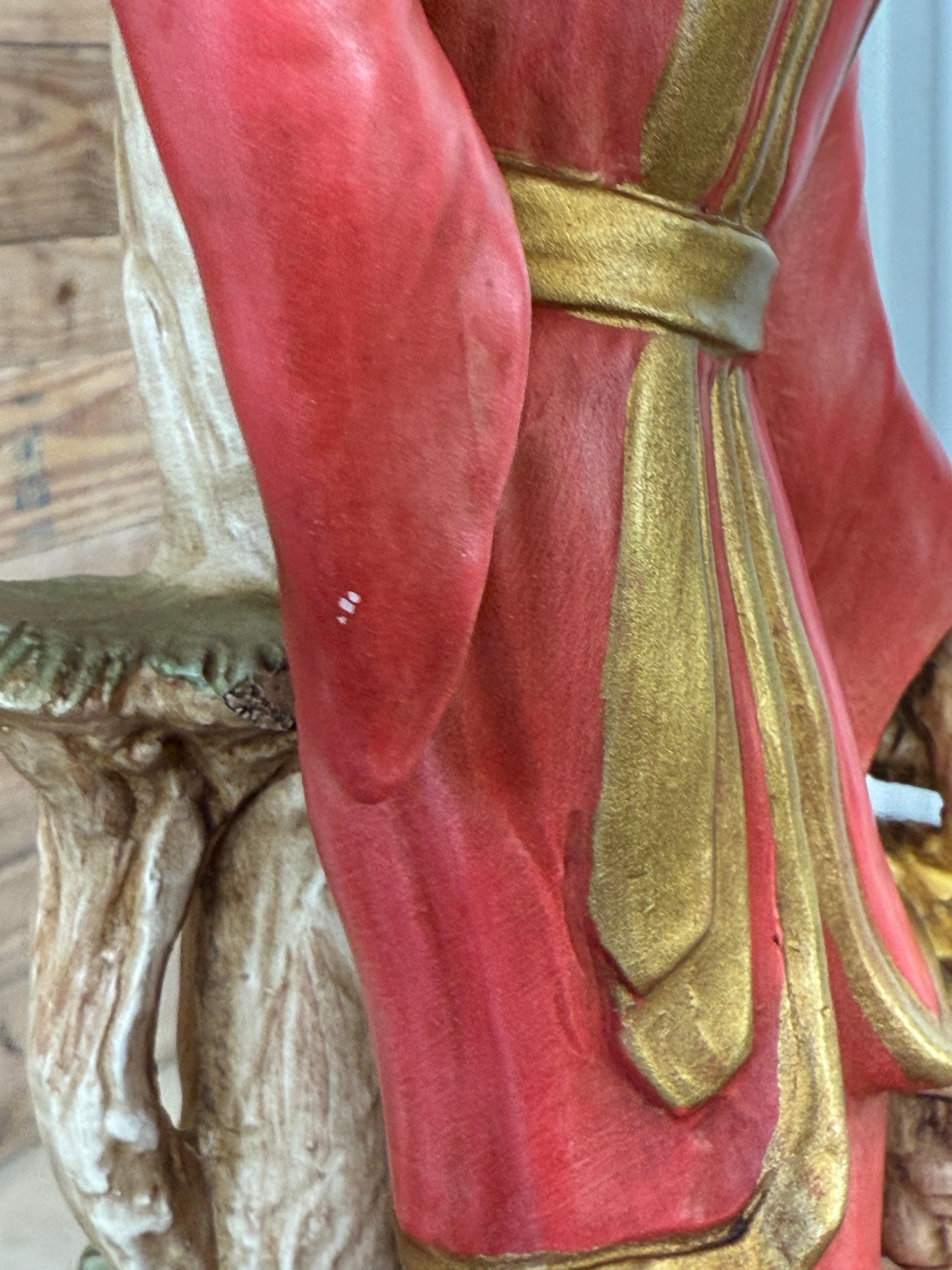 Pareja de lámparas de sobremesa de chinoiserie de Chelsea House con pantallas negras en venta 7