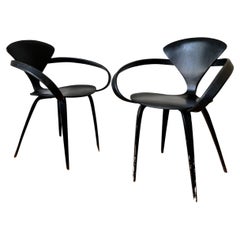Retro Pair of Cherner Armchair by Norman Cherner for Plycraft