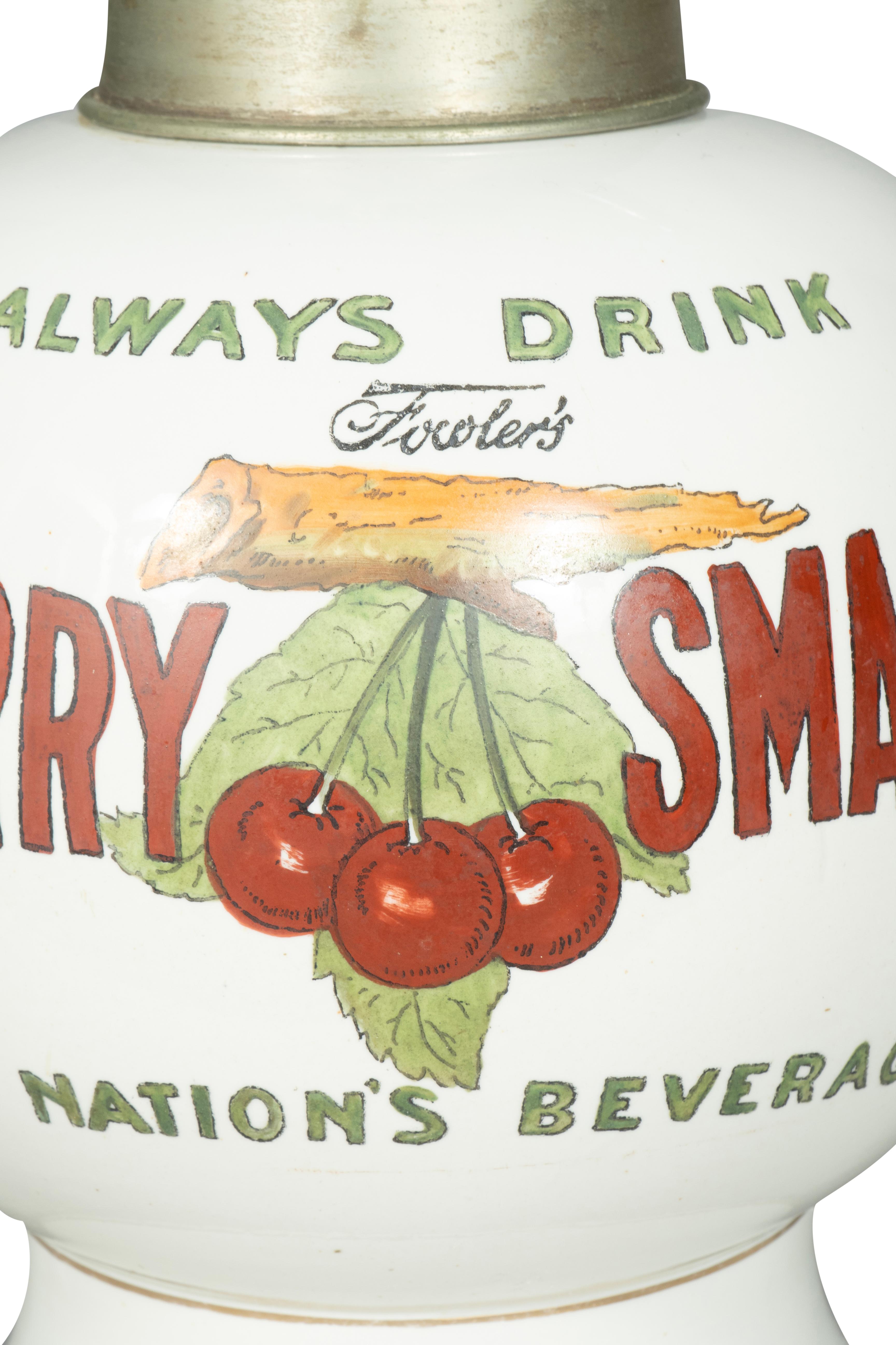Coppia di sciroppi da fontana Cherry Smash in vendita 2