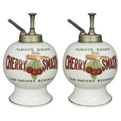 Paire de pots à sirop pour fontaine Cherry Smash