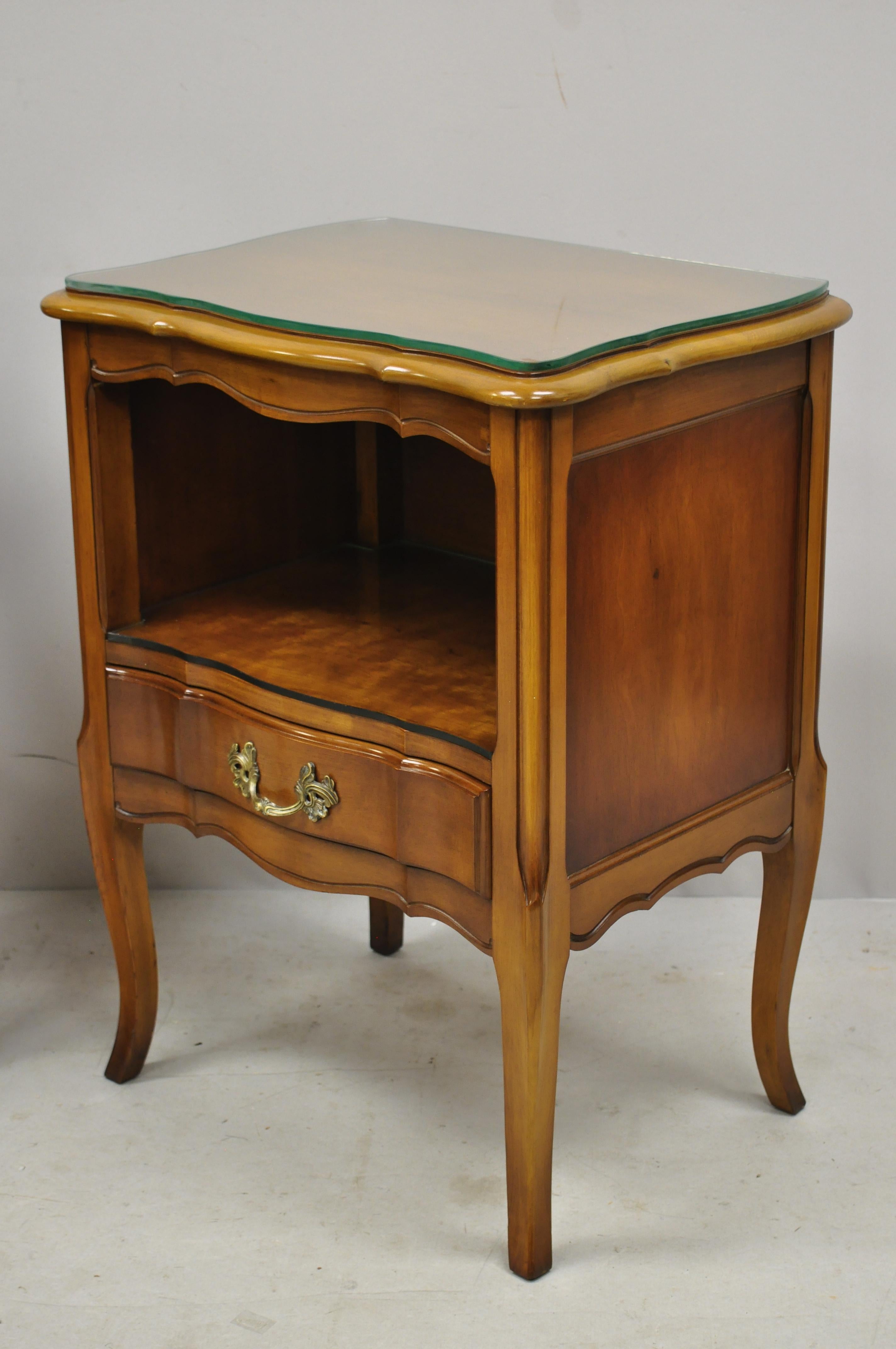 french provincial bedside tables