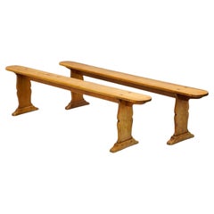 Pair of Cherrywood Benches