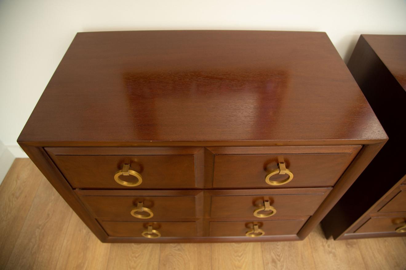 Pair of Chest of Drawers by T.H Robsjohn Gibbings, USA 1950 For Sale 5