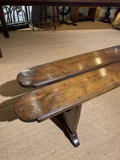 Pair of  farm house  Chestnut Benches