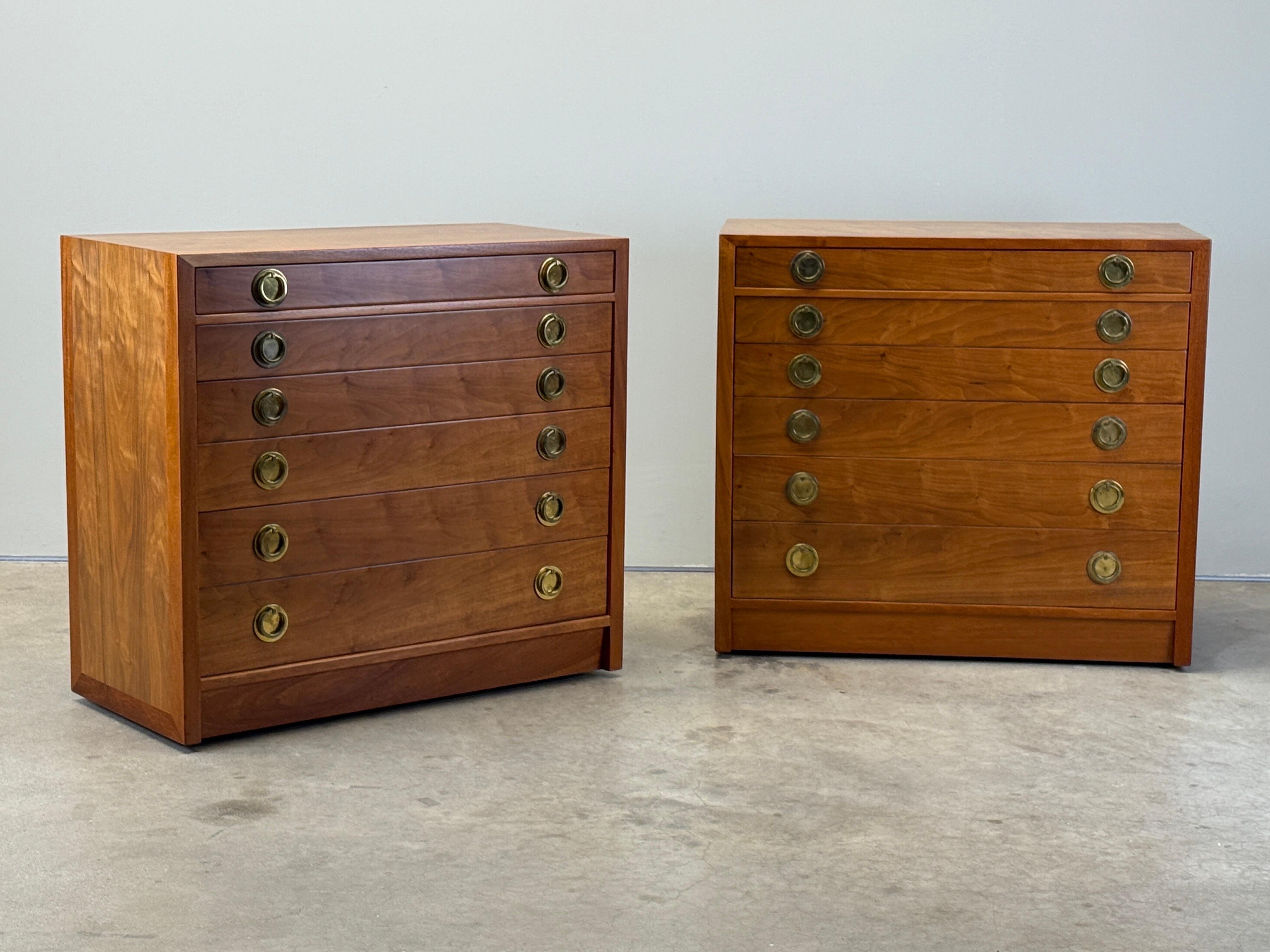 Pair of Chests by Edward Wormley for Dunbar For Sale 10