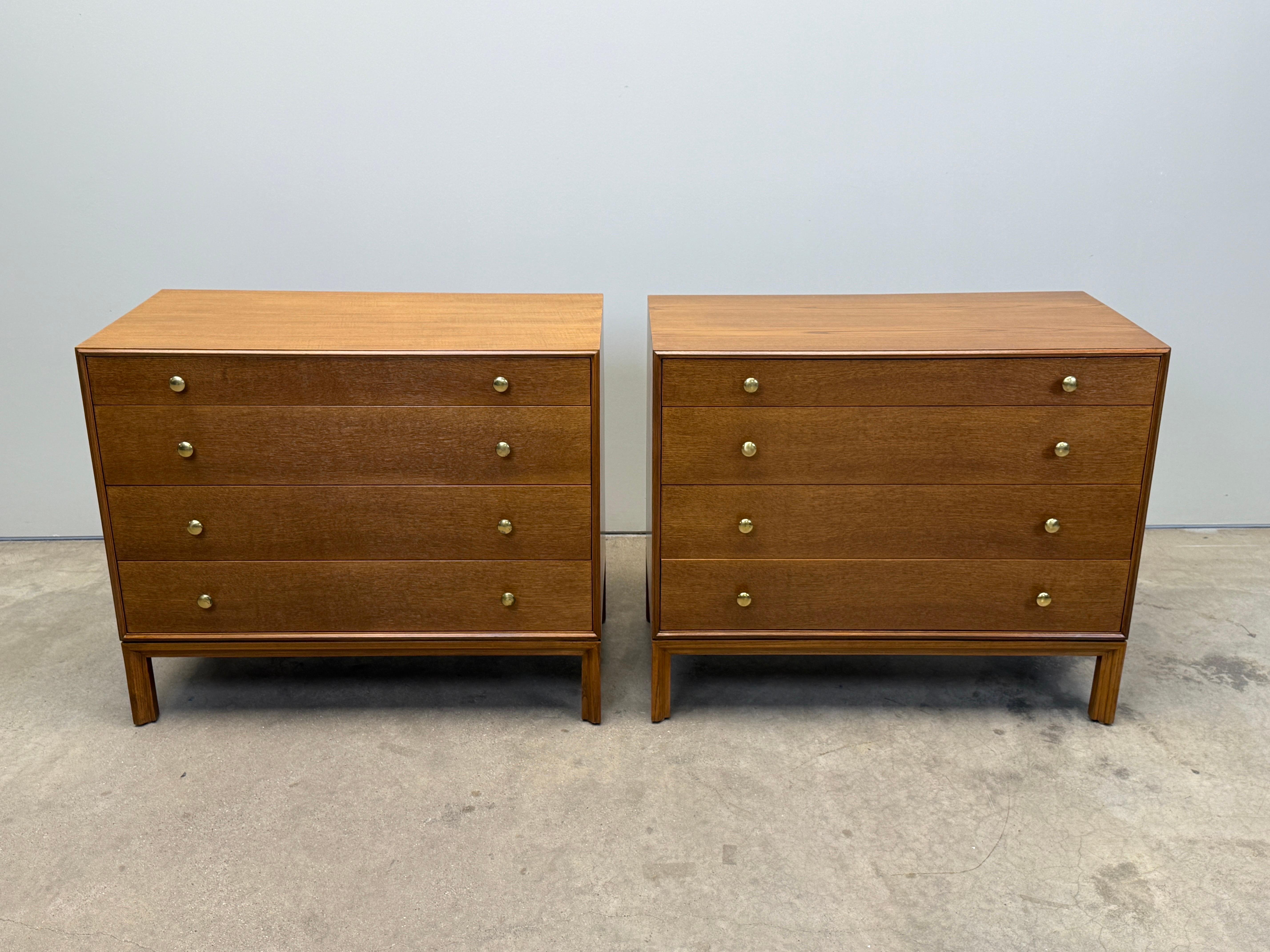 Paire de coffres par Edward Wormley pour Dunbar Bon état - En vente à Dallas, TX