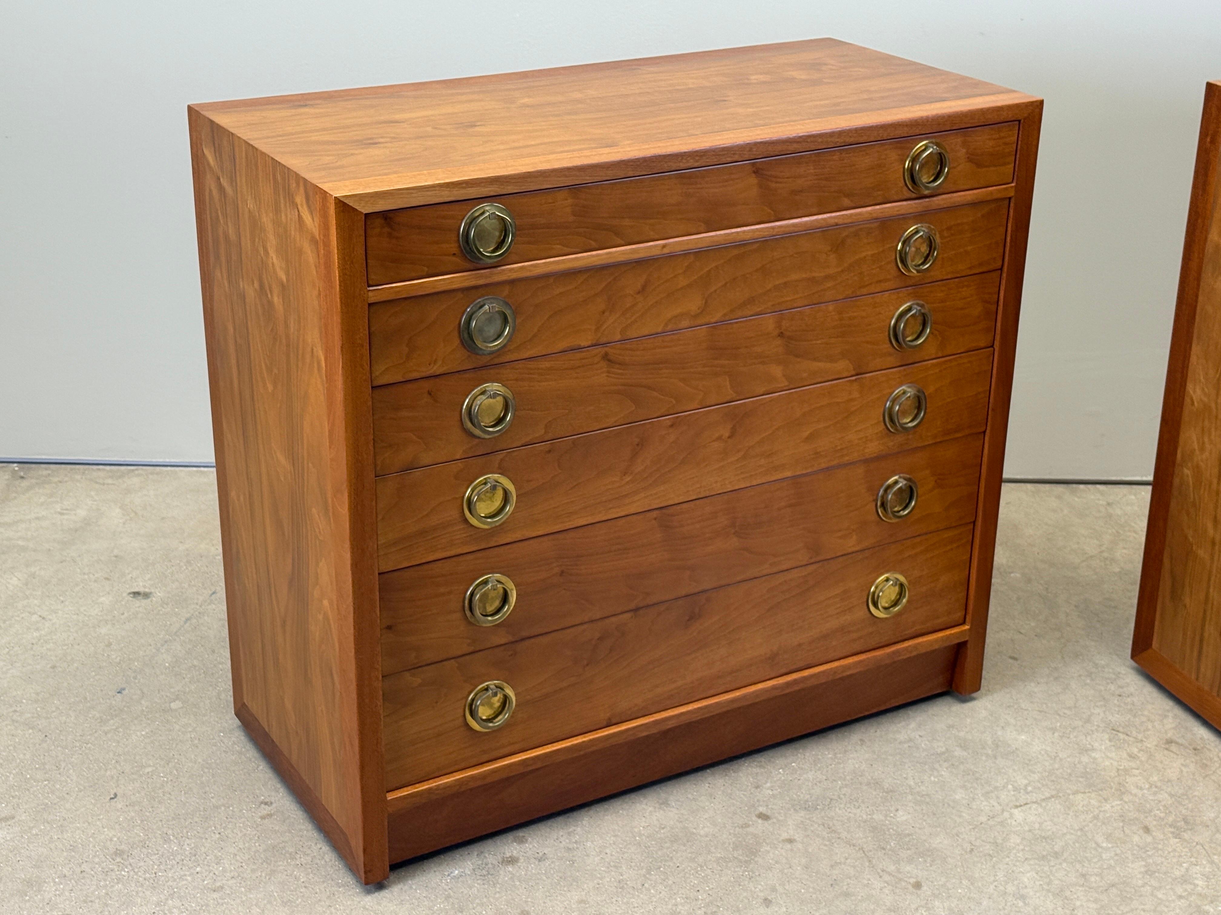 Pair of Chests by Edward Wormley for Dunbar For Sale 4