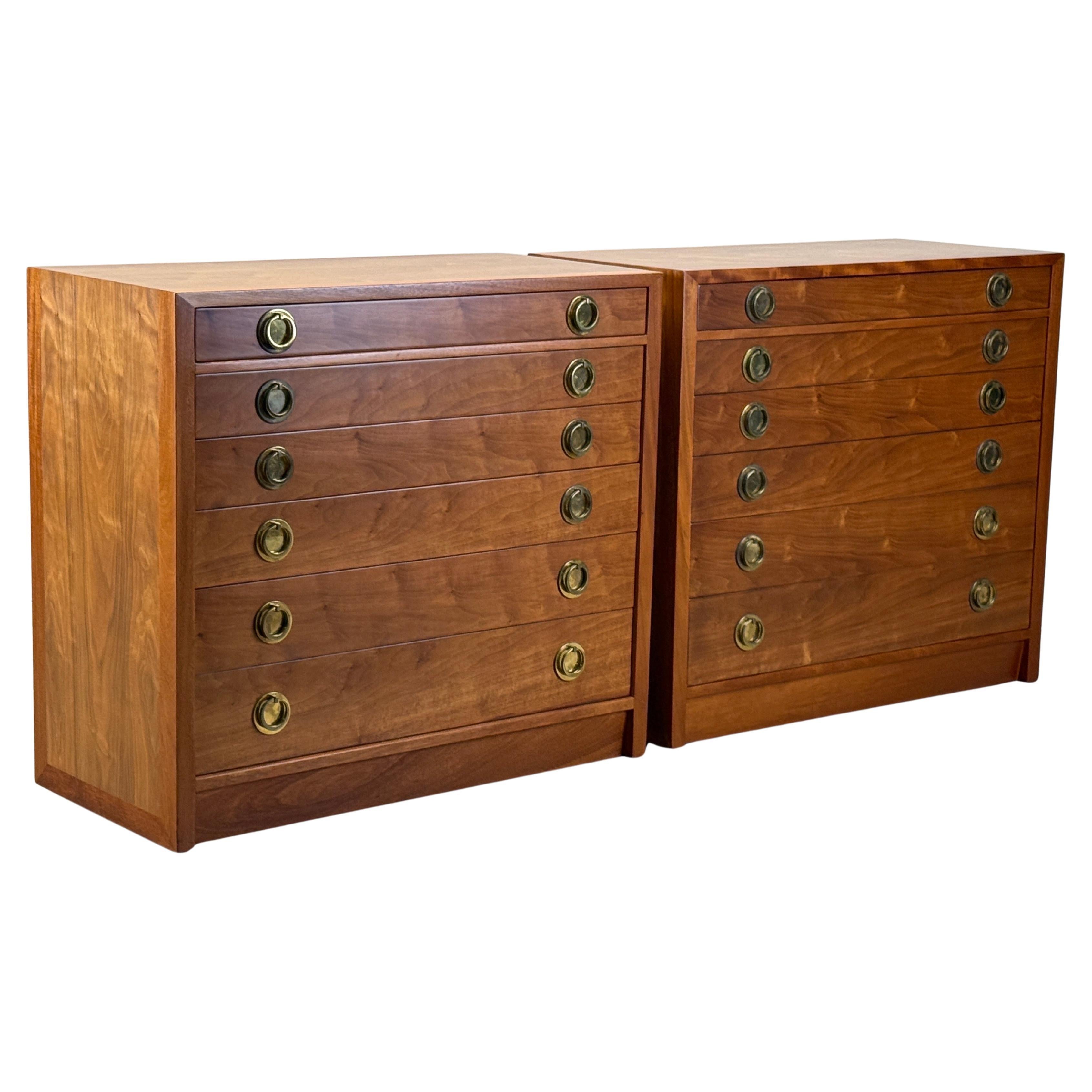 Pair of Chests by Edward Wormley for Dunbar For Sale