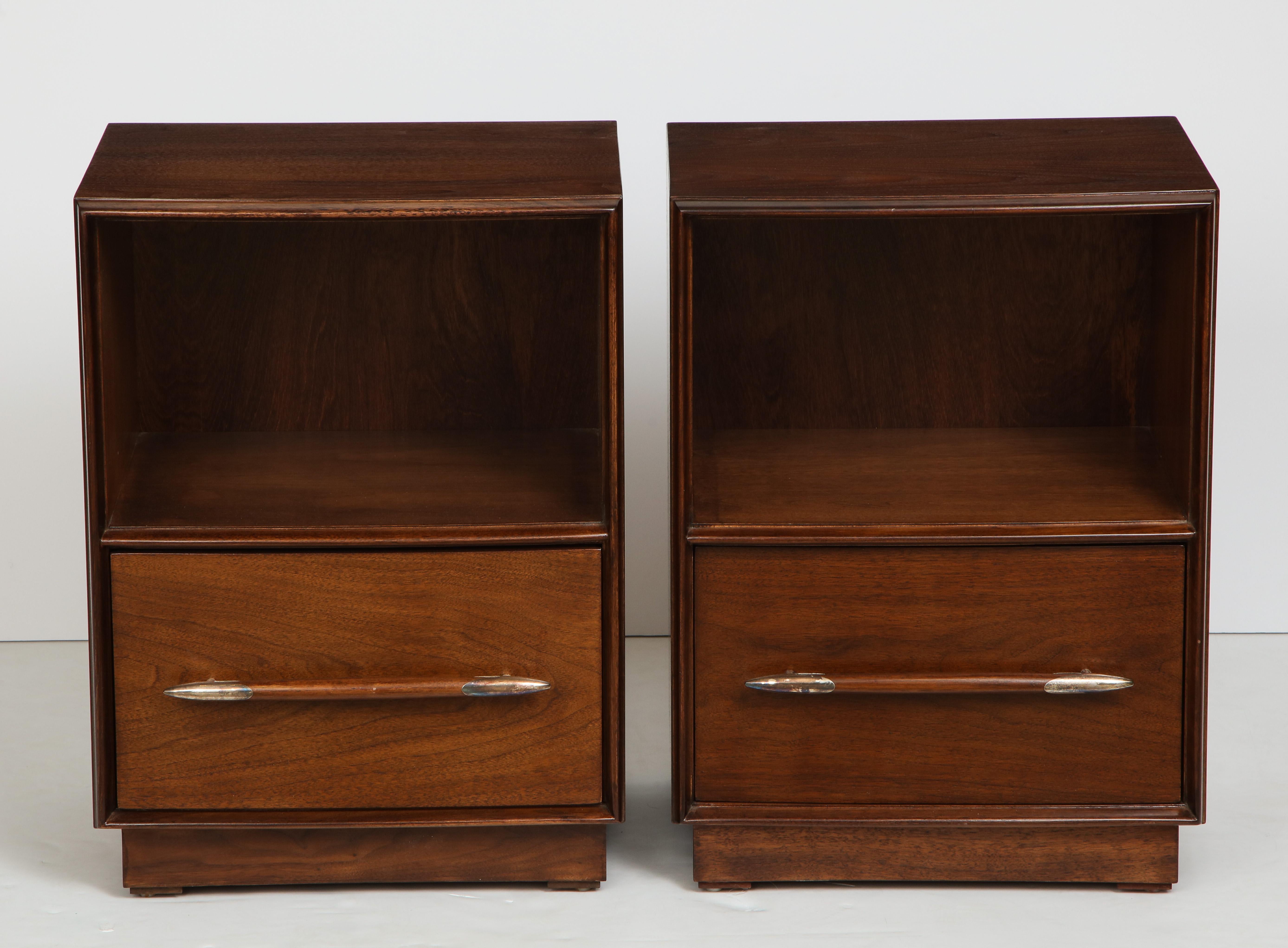 Pair of Chests by T.H. Robsjohn Gibbings for Widdicomb In Excellent Condition In New York, NY