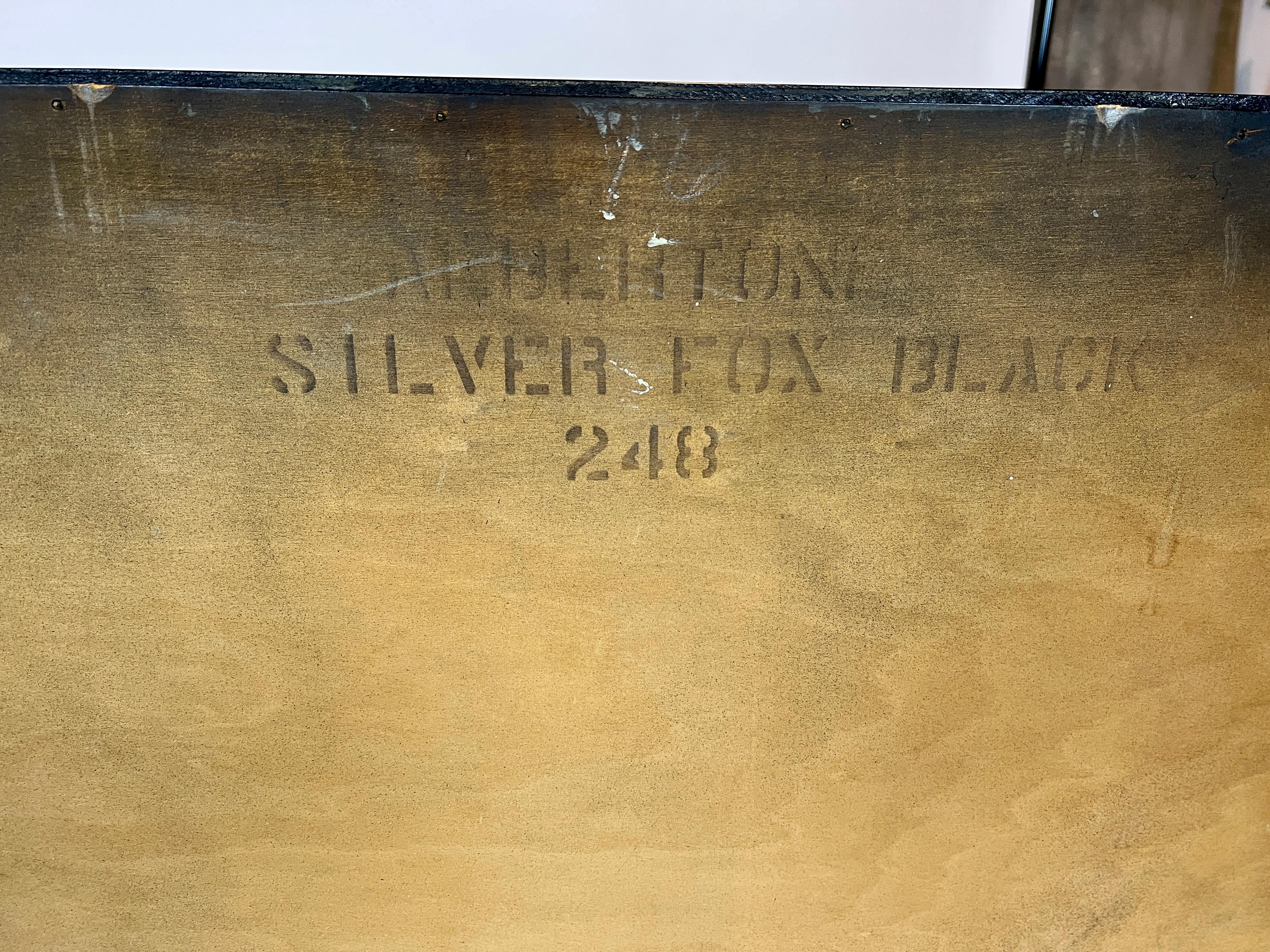 Pair of Chests in Silver Fox Black Cerused Wood 6