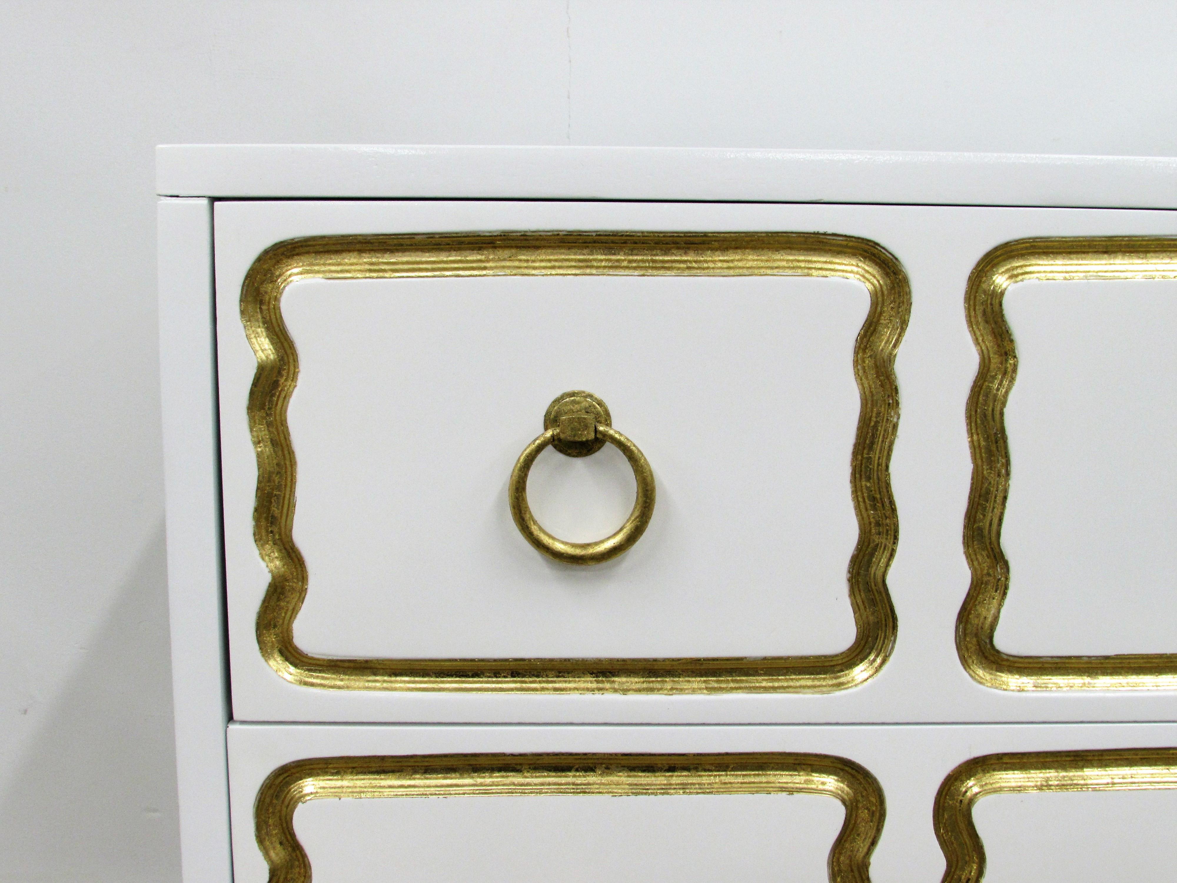20th Century Pair of Chests in the Manner of Dorothy Draper España Collection for Heritage For Sale
