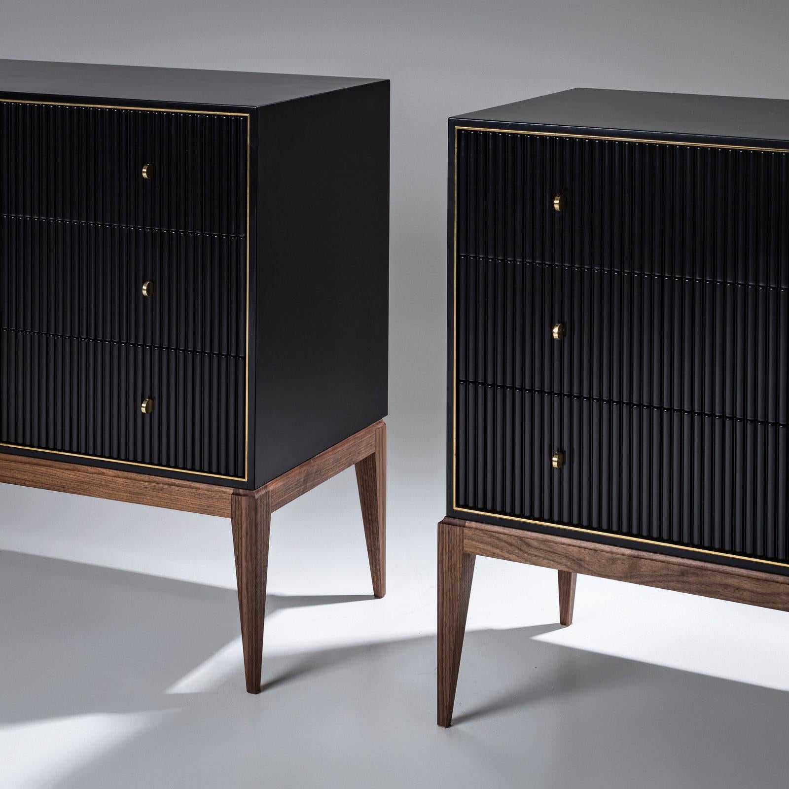 Paire de commodes de Attila Suta, Suède, 2022 en vente 4