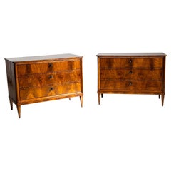 Pair of Chests of Drawers, Italy, around 1840