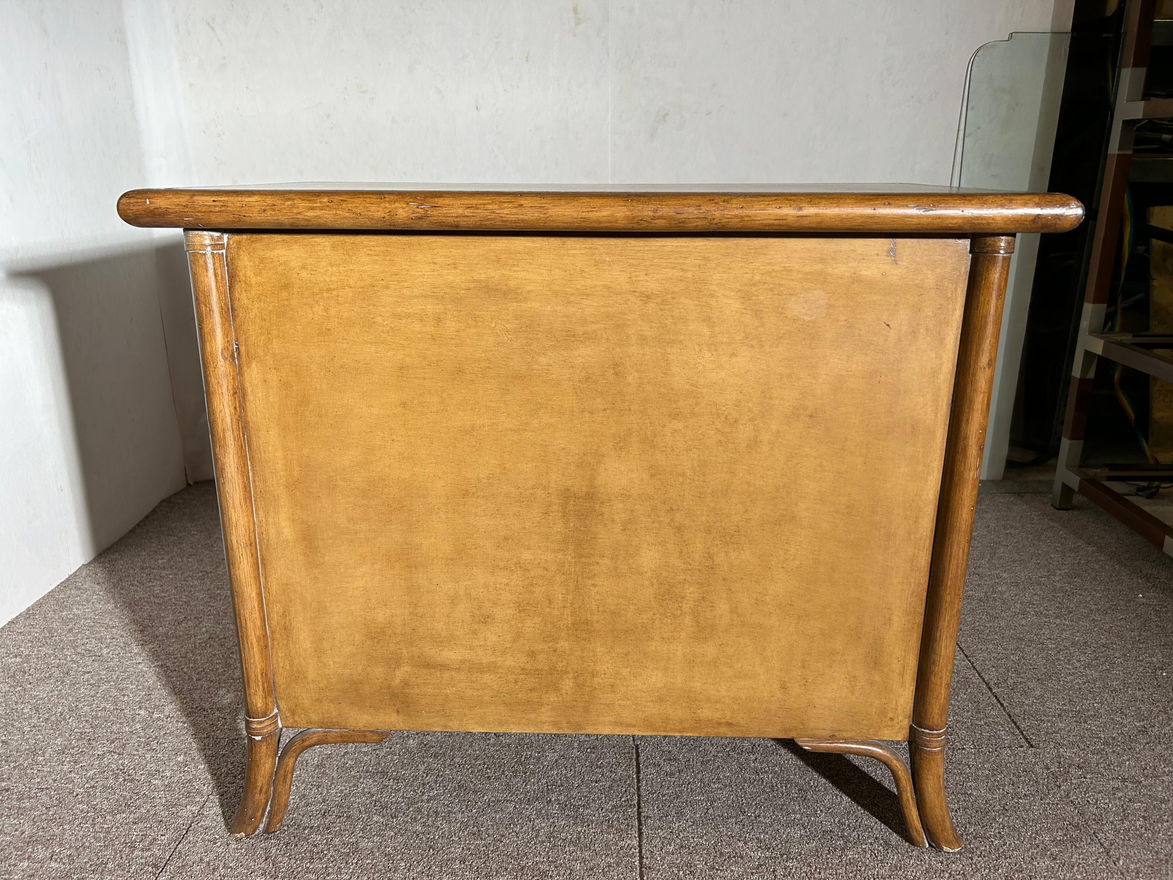 pair of chests of drawers, natural fibers, Signed Kreiss For Sale 3