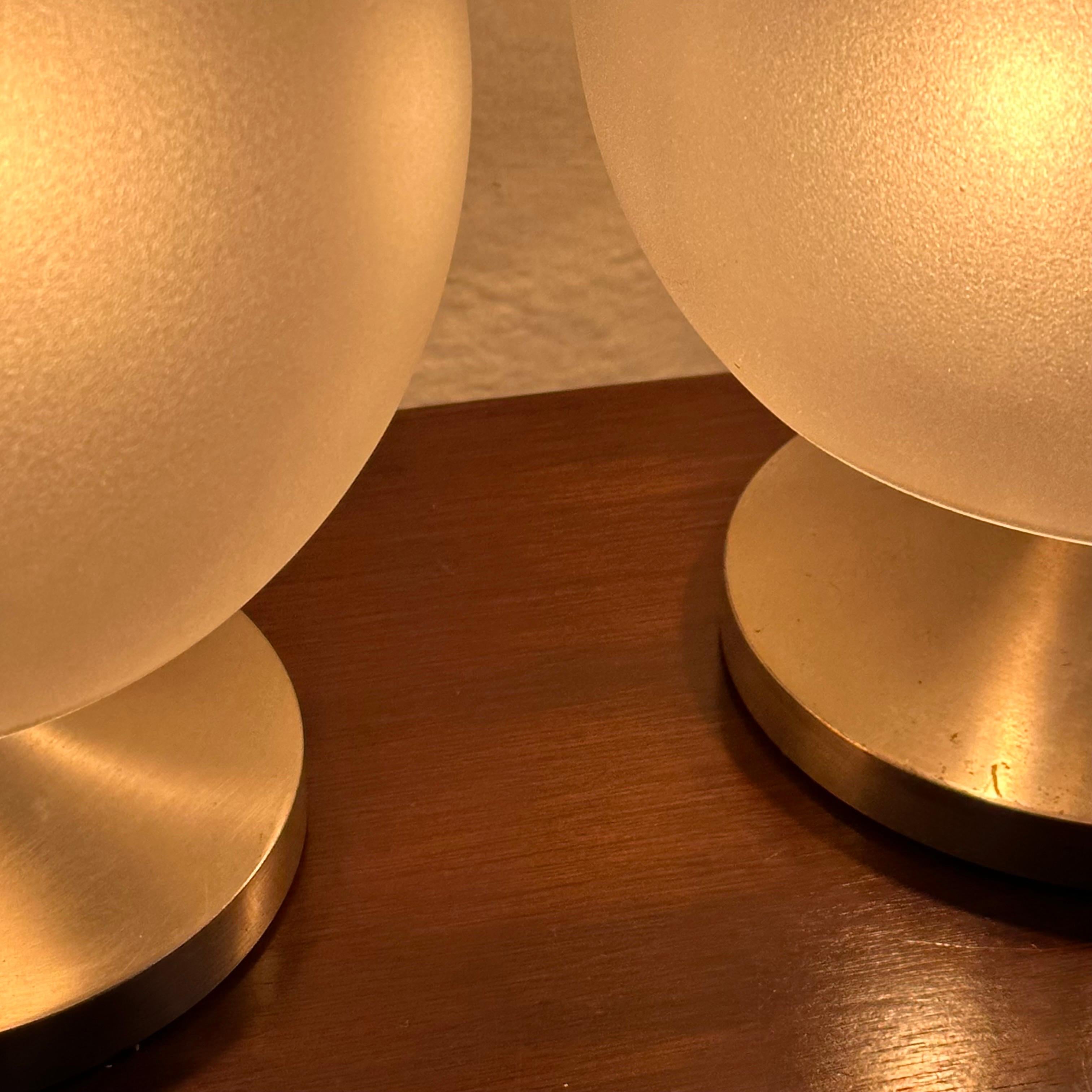 Mid-Century Modern Pair of “Chi” Lamps by Emma Gismondi Schweinberger for Artemide, 1960s