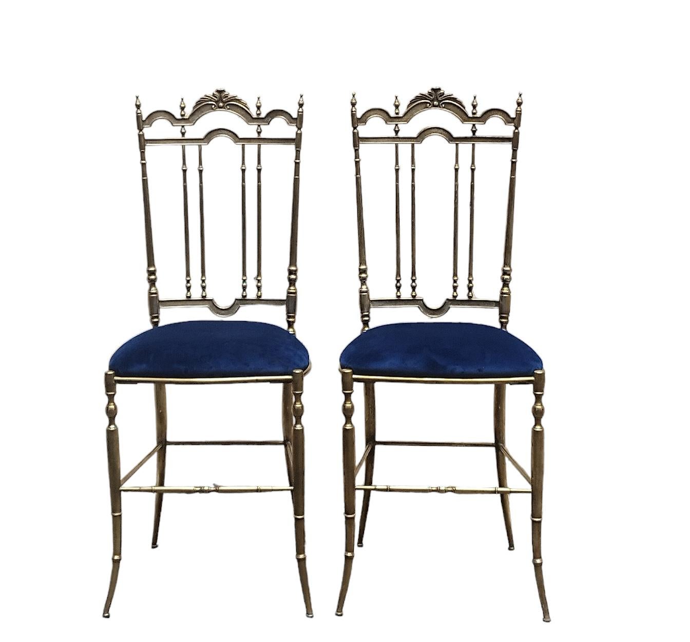Pair of Chiavarine chairs model 