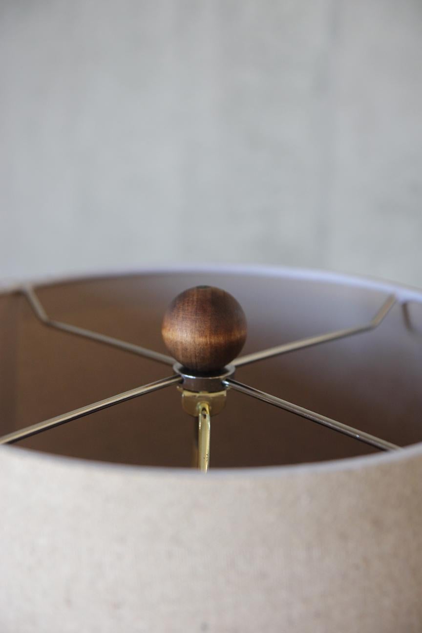 Paire de lampes Chic 'Cubismo' avec abat-jour en lin par Understated Design en vente 2
