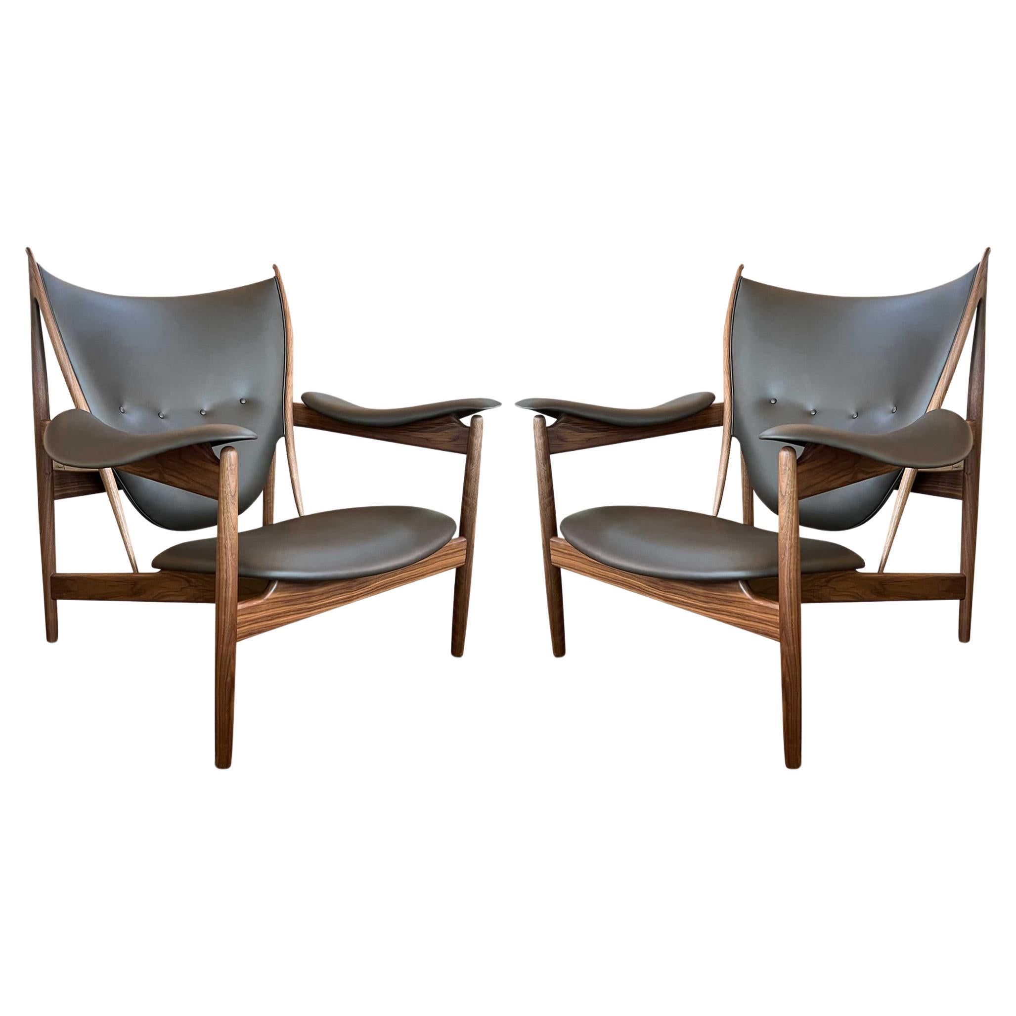 Pair of Chieftain Chairs by House of Finn Juhl