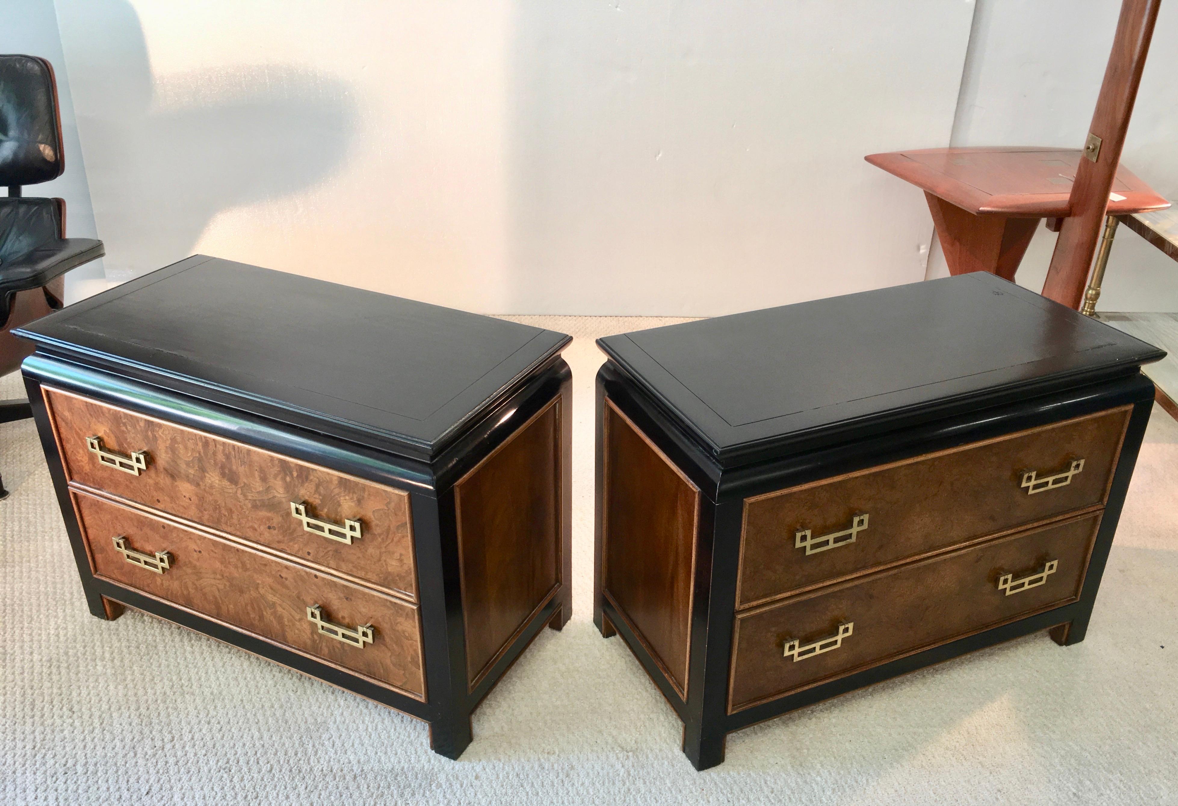 Pair of Chin Hua Two-Drawer Chests by Ray Sabota for Century Furniture 3