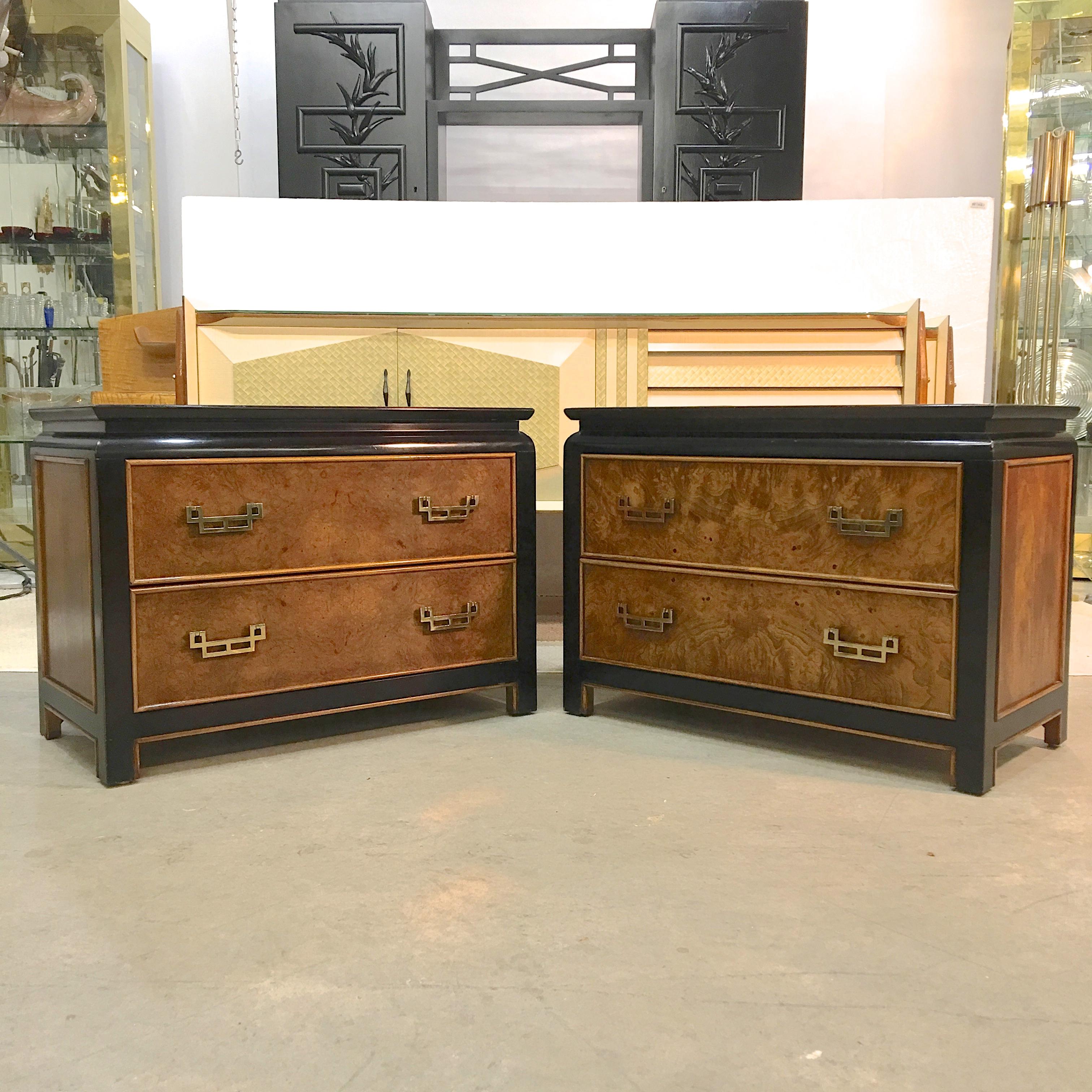 Pair of Chin Hua Two-Drawer Chests by Ray Sabota for Century Furniture 9