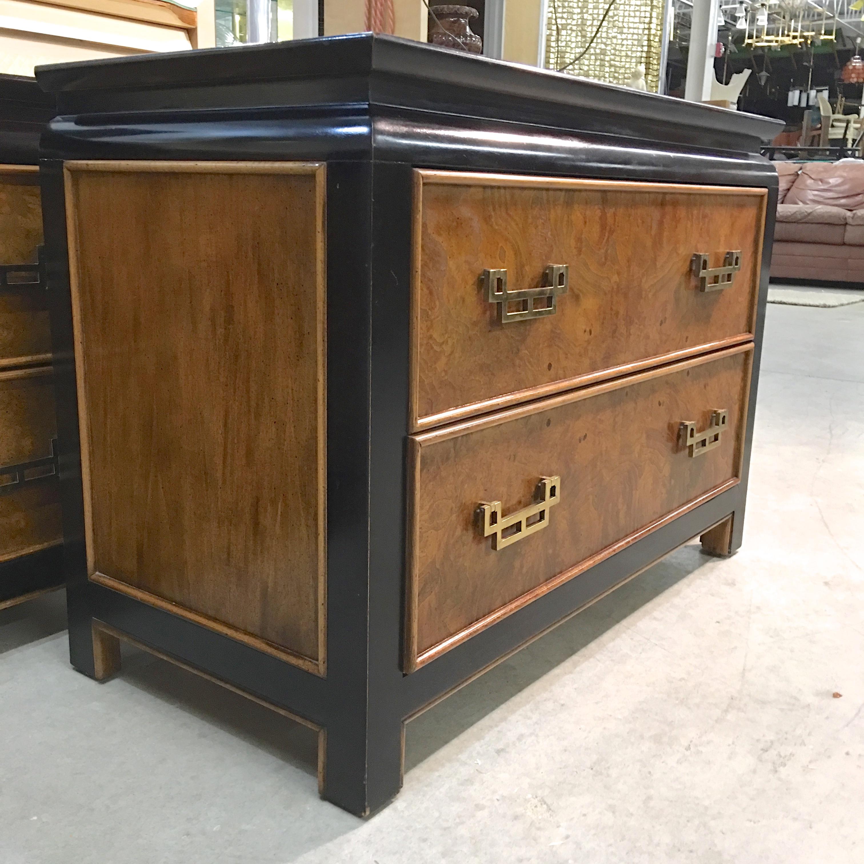 Pair of Chin Hua Two-Drawer Chests by Ray Sabota for Century Furniture 11