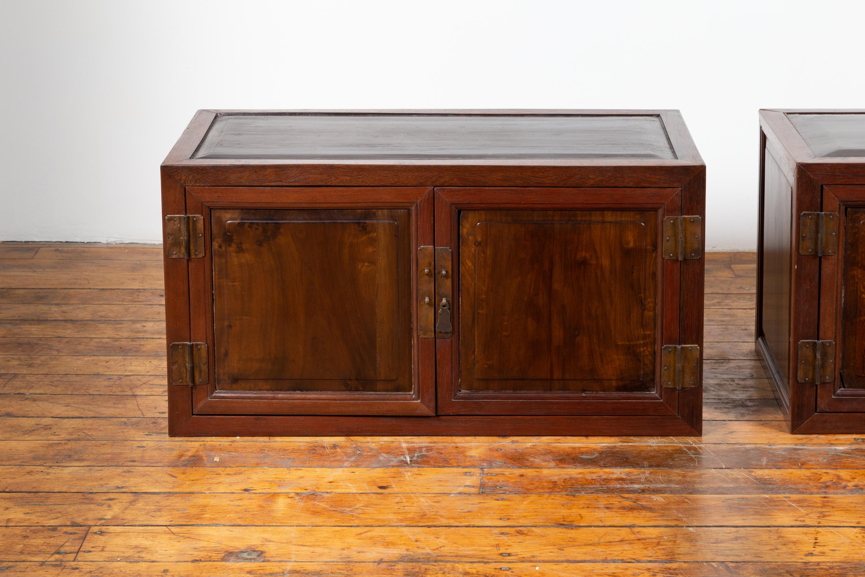 antique wood cabinets