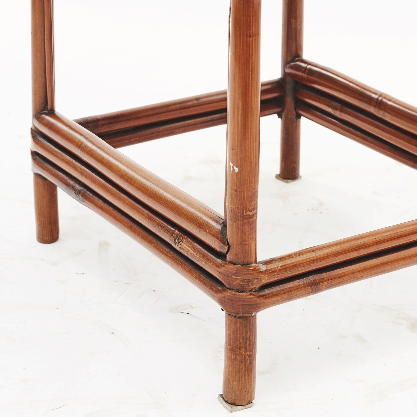 Pair of Chinese Art Deco Bamboo Chairs 3