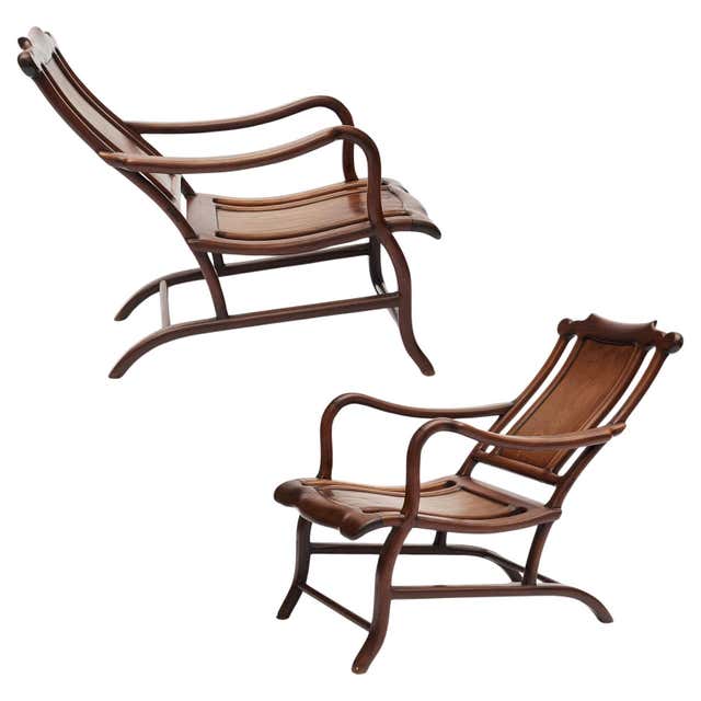 Asian Cheap Stackable Chair Pair of Japanese Kyokuroku Folding Chairs For Sale at 1stDibs ...