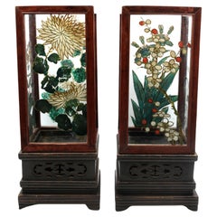 Antique Pair of Chinese bedside lanterns, circa 1900, Qing Dynasty