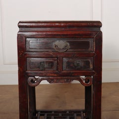 Pair of Chinese Bedside Tables