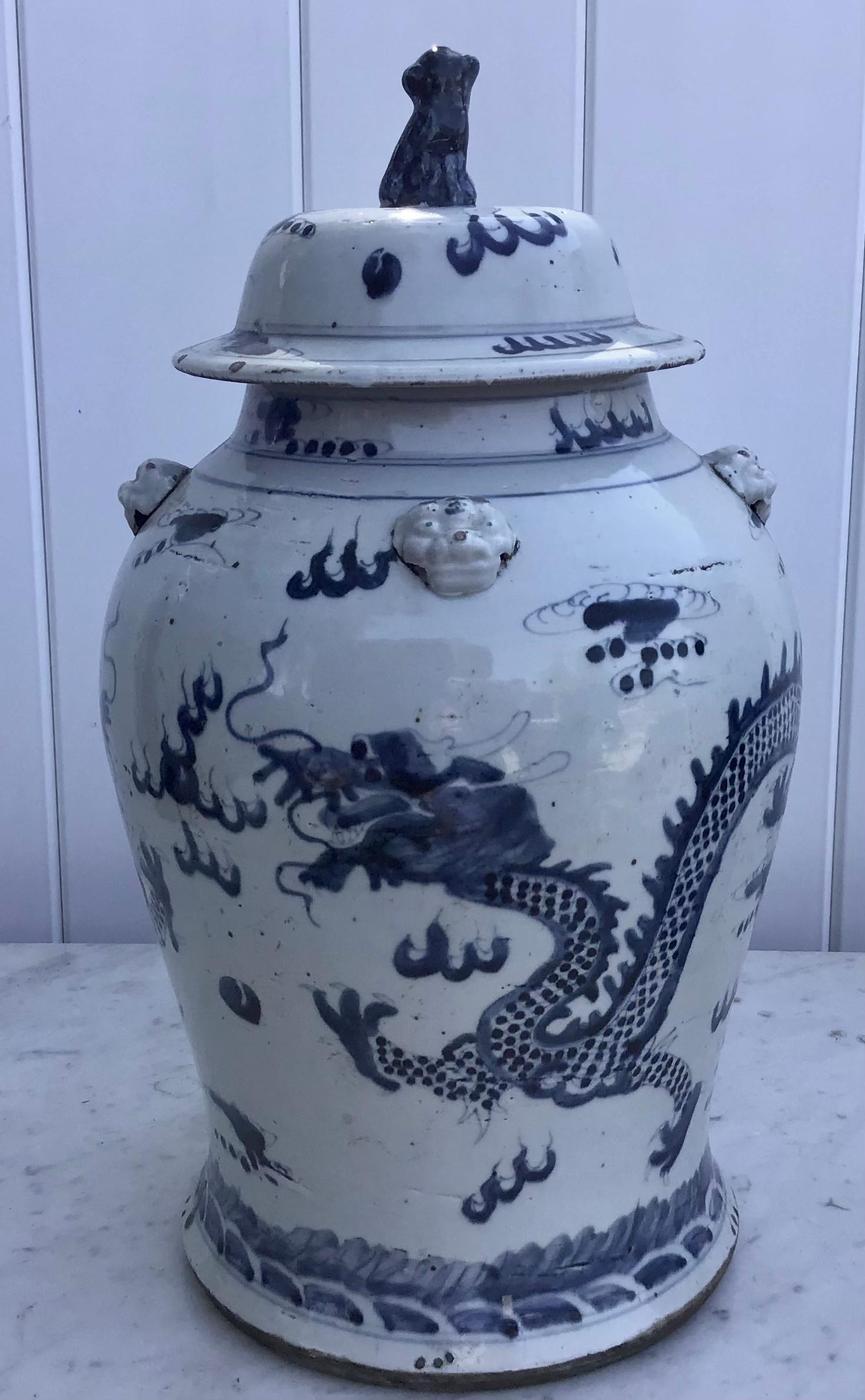 chinese jars with lids