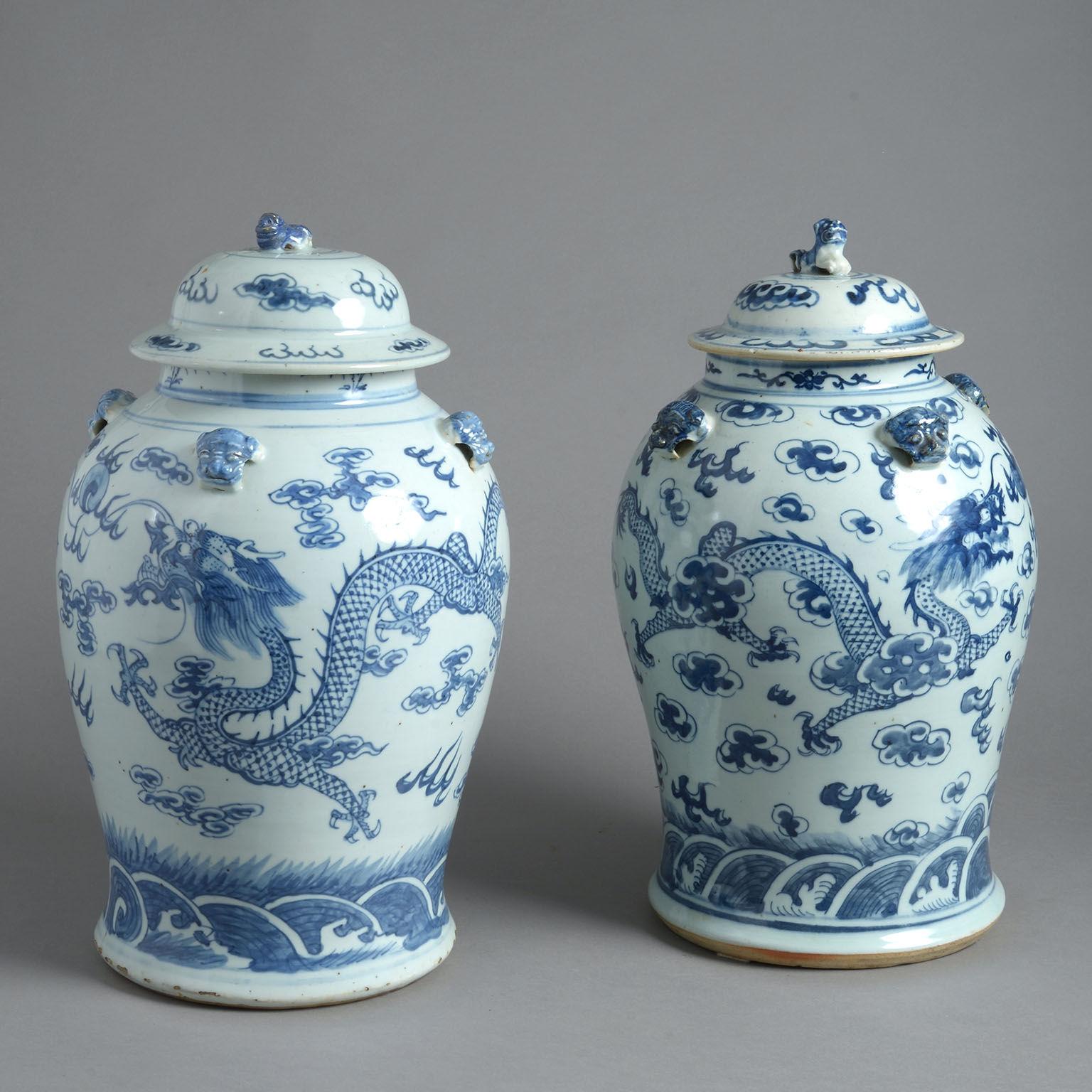 chinese temple jars