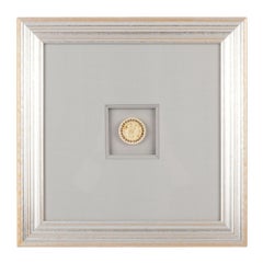 Pair of Chinese bone game pieces, c. 1820