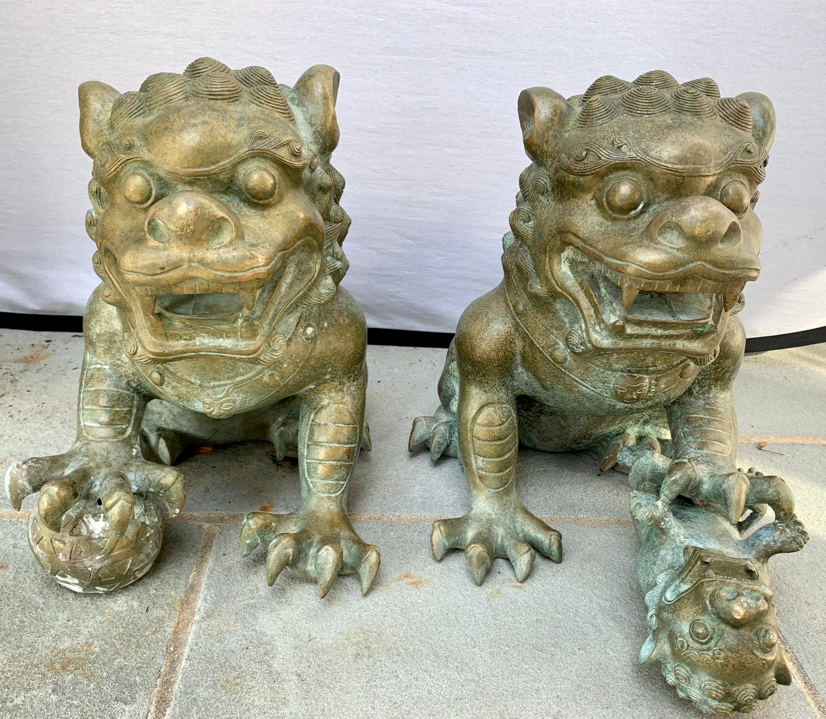 Magnificent pair of heavy bronze foo dog sculptures from a Hamptons estate.
Now, more than ever, home is where the heart is.