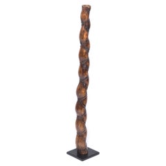 Paar chinesische Buddha-Glühbirnen-Bambusimitat-Pfeifen, um 1900