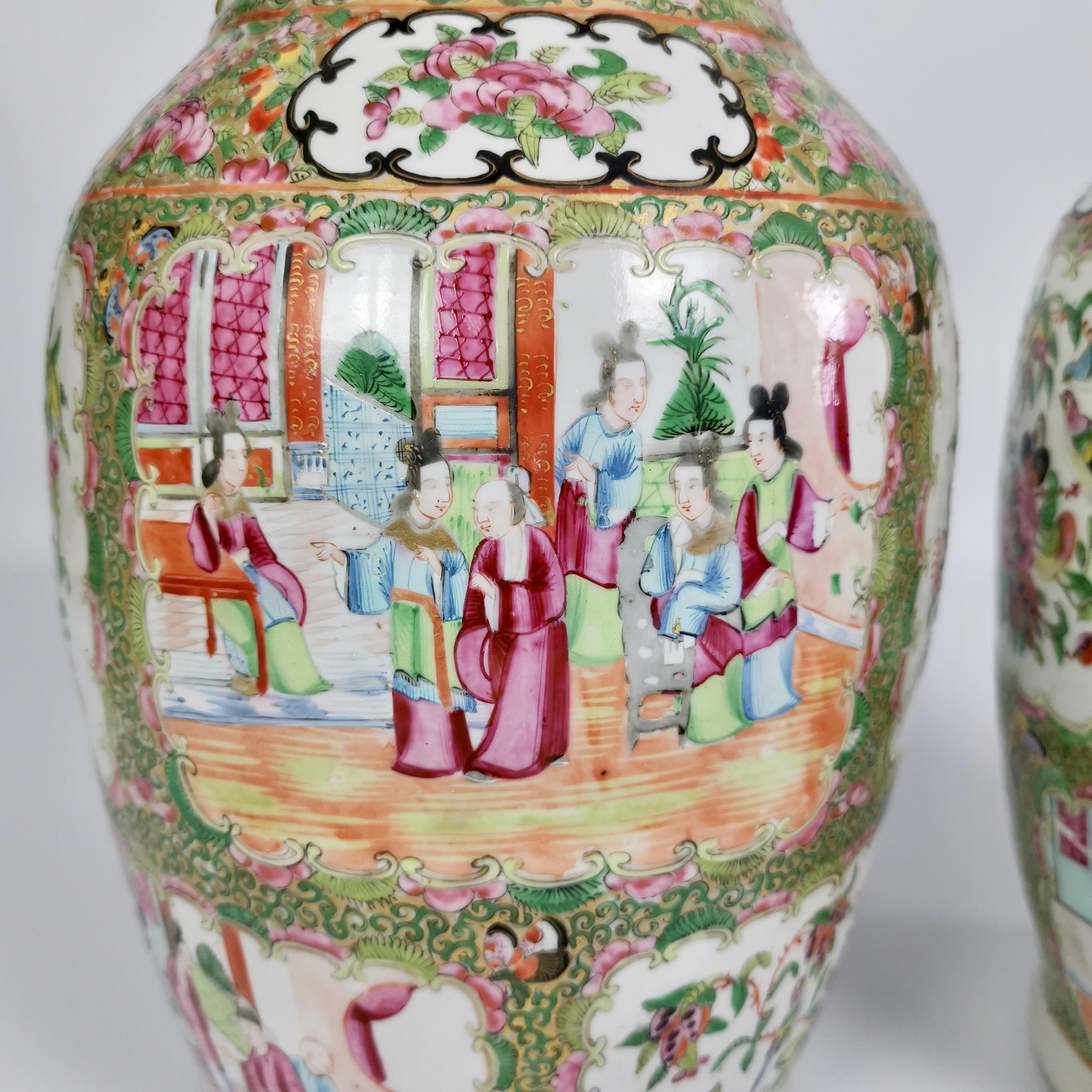chinese vase with birds and flowers