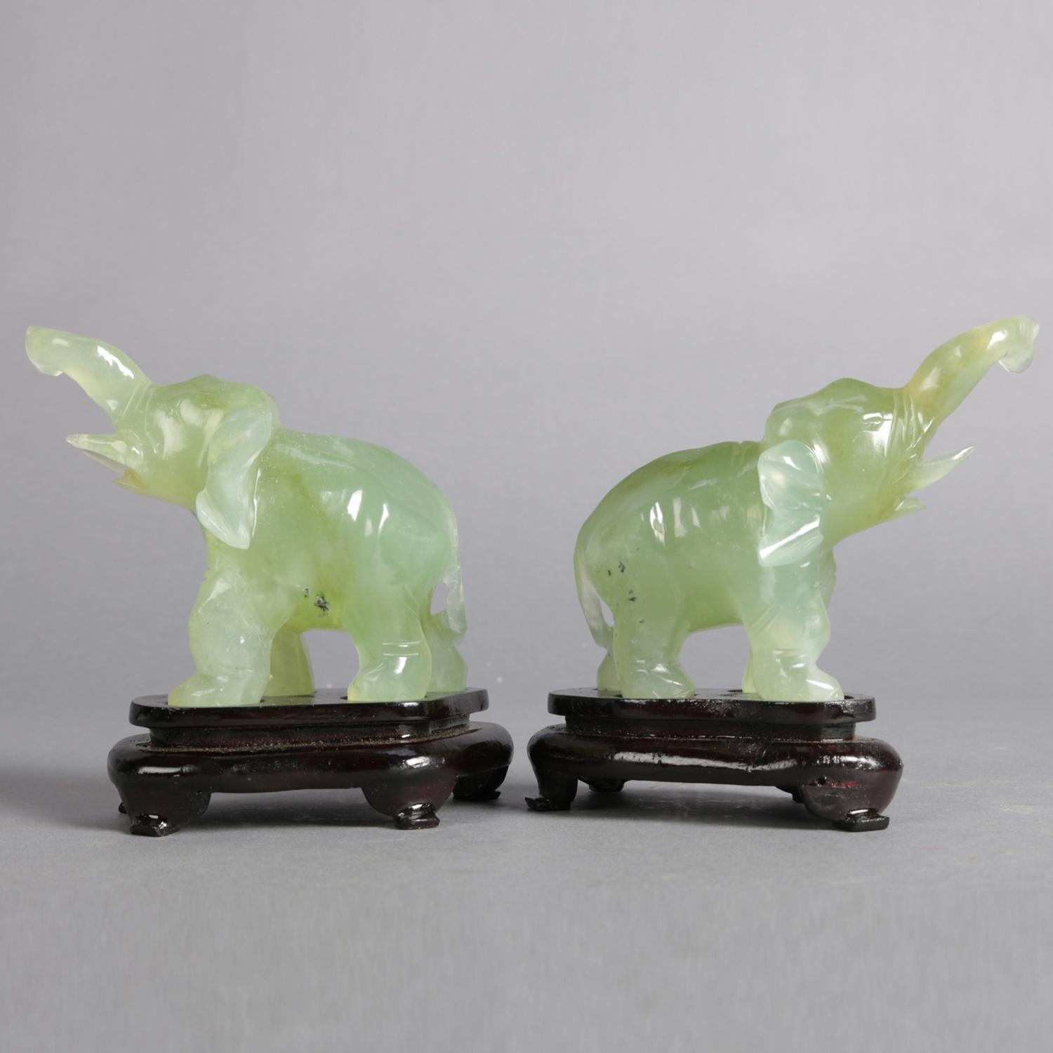 jade carved elephant