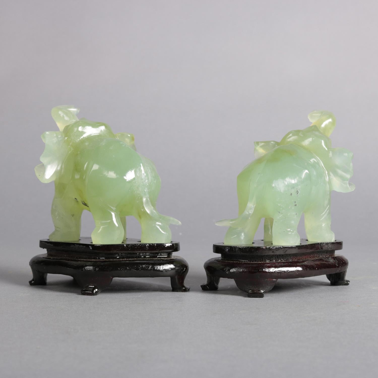 jade elephant figurine