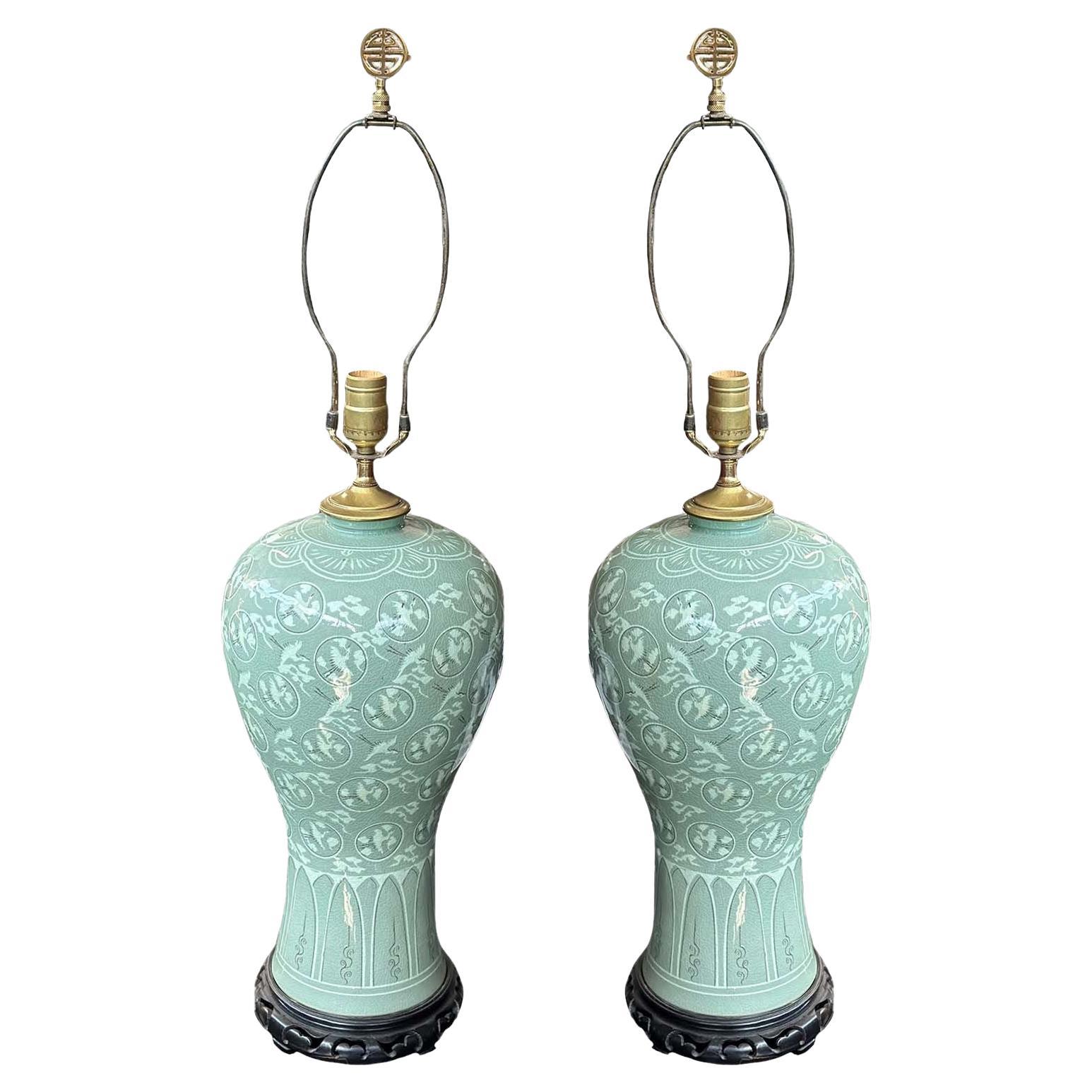 Chinese Table Lamps 875 For Sale at 1stDibs vintage chinese lamps